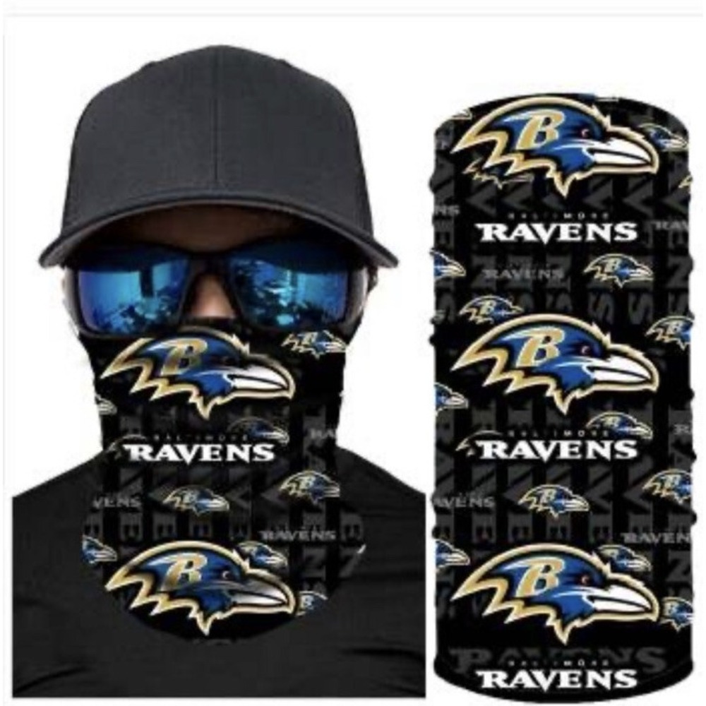 ravens face mask